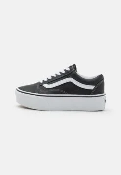 Vans Old Skool Stackform - Trainers - Black/True White -Vans Shop UK 73653c2c1cf24c6a98a86d4b1171bbf3