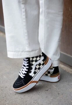 Vans Sk8 Stacked - High-Top Trainers - Multicolor/True White -Vans Shop UK 75fb9fb21e0042baa83fcad0b3d433af