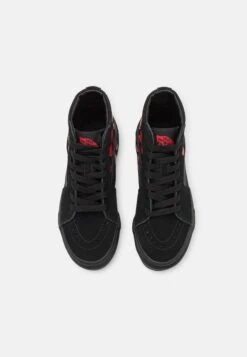 Vans Sk8 Unisex - High-Top Trainers - Black/Red -Vans Shop UK 76c5234064874ed38eb036e2a7aed914