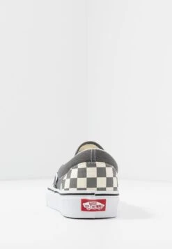 Vans Ua Classic Slip-On Unisex - Slip-Ons - Pewter/True White -Vans Shop UK 79c4aa953cf04324a3453dedd4e10bc7