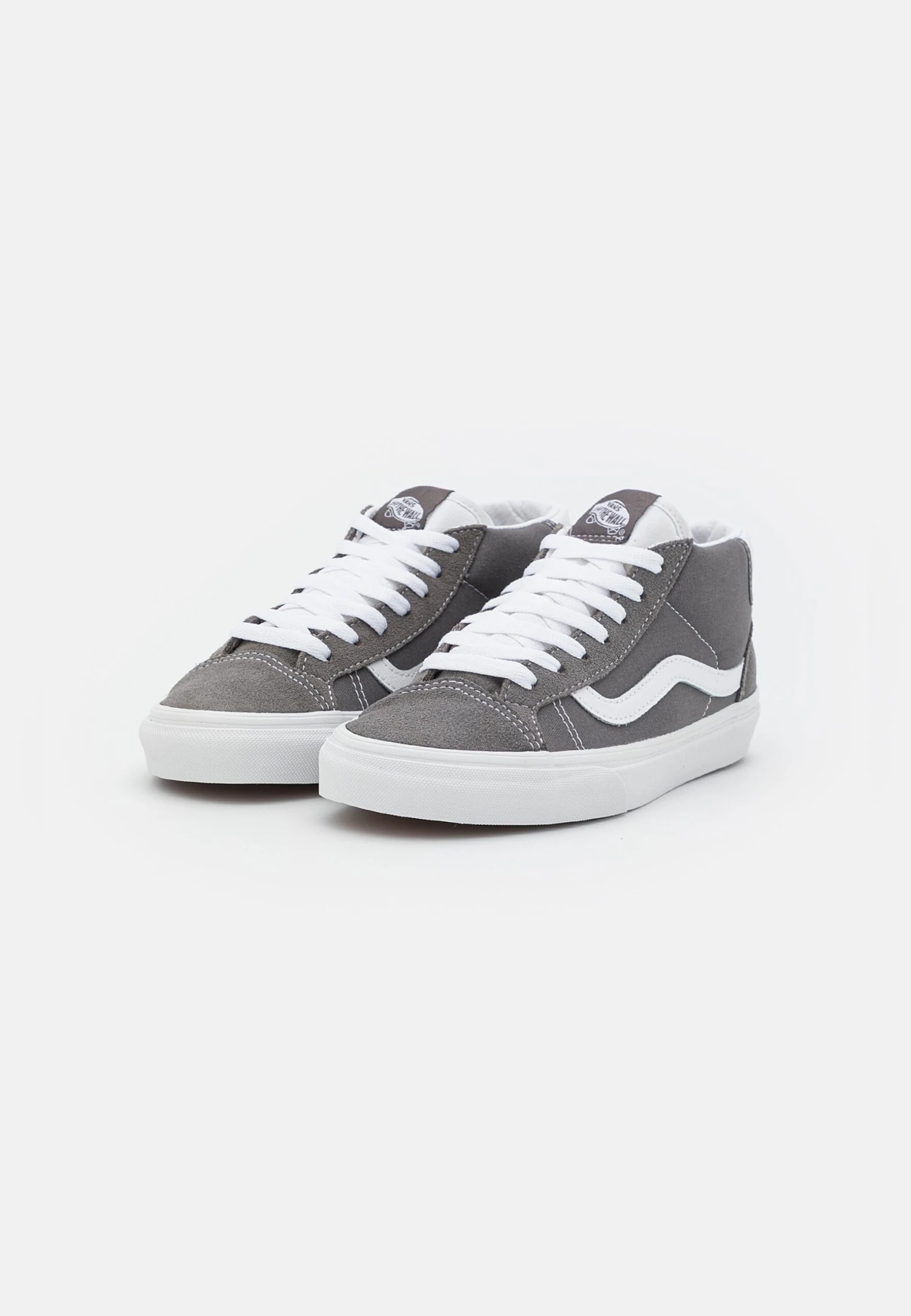 Vans Mid Skool 37 Unisex - High-Top Trainers - Pewter/True White 4 Vans Mid Skool 37 Unisex - High-Top Trainers - Pewter/True White - Image 2