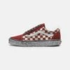 Vans Old Skool Unisex - Trainers - Stressed Red/White -Vans Shop UK 8715fa5486f64227980ecff391f14473
