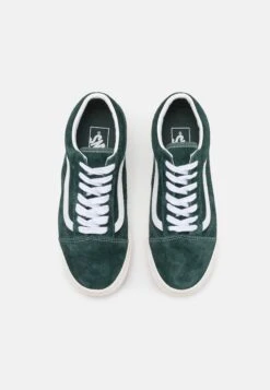 Vans Ua Old Skool - Trainers - Jungle Green/Snow White -Vans Shop UK 880137972cab427a95093f89e06f621a