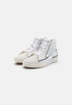Vans Sk8 Reconstruct Unisex - High-Top Trainers - True White -Vans Shop UK 8801c66056b24a0290f1fc19e4d4ea1e