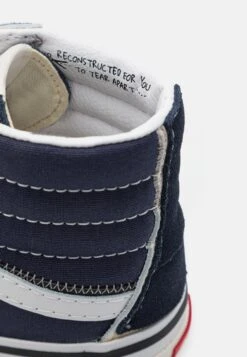 Vans Sk8 Reconstruct Unisex - High-Top Trainers - Navy/White -Vans Shop UK 890f9392d93f4ad9b7db46f1021f8162