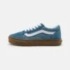 Vans Old Skool Unisex - Trainers - Blue/True White -Vans Shop UK 89ad4c2c31474c77a11bca7488a75b1a