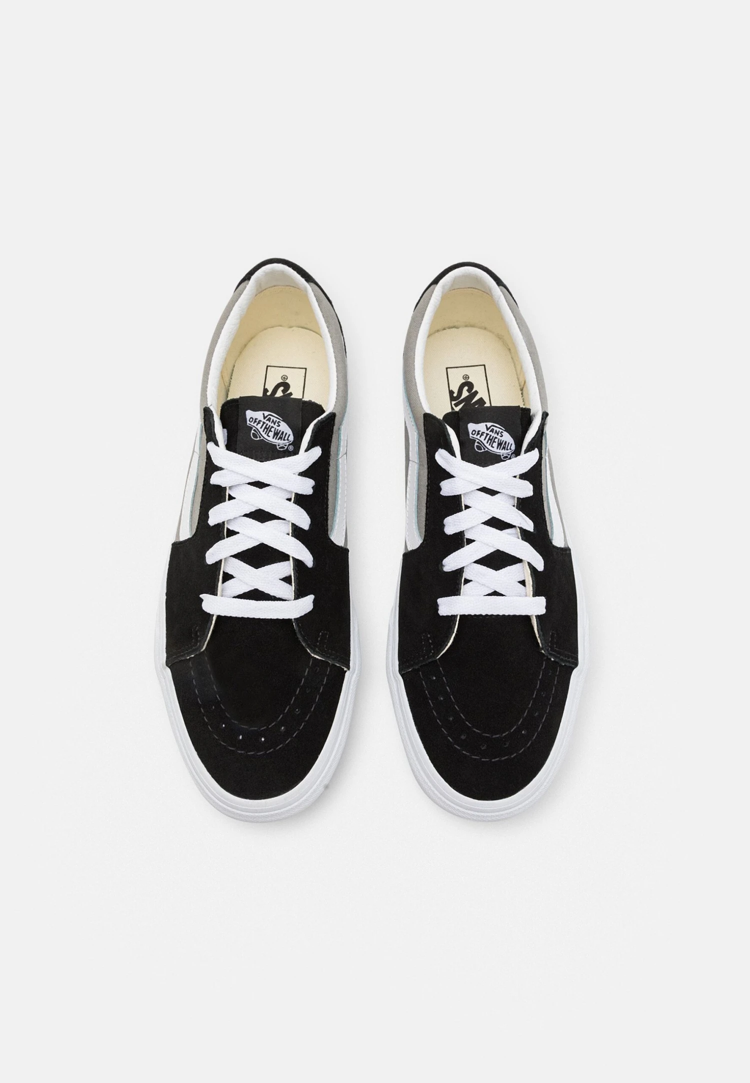 Vans Sk8-Low Unisex - Skate Shoes - Black/Drizzle 6 Vans Sk8-Low Unisex - Skate Shoes - Black/Drizzle - Image 4