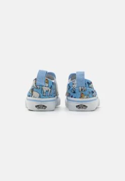 Vans Slip-On Unisex - Trainers - Grey/Blue -Vans Shop UK 8d3788b0dd16461facd81abbc6e5fb97