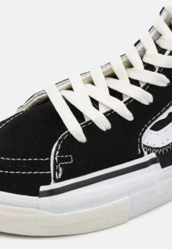 Vans Sk8 Reconstruct Unisex - High-Top Trainers - Black/True White -Vans Shop UK 8e1ca0a6ec524c328d58e661581e2655