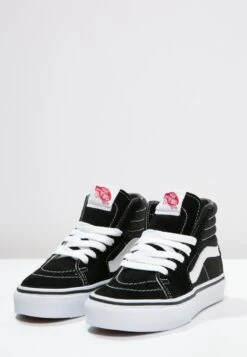 Vans Sk8-Hi Unisex - High-Top Trainers - Black/True White -Vans Shop UK 9076d6a8346944b083ec8499fc19324a