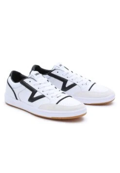 Vans Lowland Unisex - Trainers - Court True White/Black -Vans Shop UK 90ee4090d1fa4832b830a23565599730