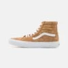Vans Sk8 Hi Unisex - High-Top Trainers - Tobacco Brown -Vans Shop UK 9b08428cbea04843a53dc66fd9178b0e