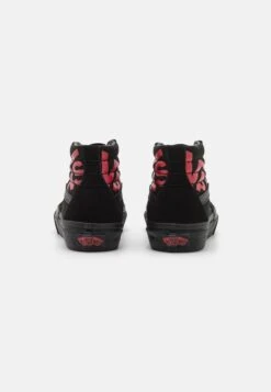 Vans Sk8 Unisex - High-Top Trainers - Black/Red -Vans Shop UK 9c688c0883124c2ab31a985253a4e7aa