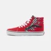 Vans Sk8-Hi Unisex - High-Top Trainers - Red