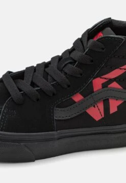 Vans Sk8 Unisex - High-Top Trainers - Black/Red -Vans Shop UK 9f0e49841619419f885c9d123d7d8e7c