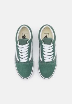 Vans Old Skool Unisex - Trainers - Duck Green -Vans Shop UK a6346bf035ab4a869aefaac567edfd24