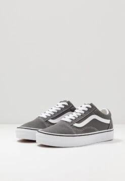 Vans Ua Old Skool - Trainers - Pewter/True White -Vans Shop UK a8c4e5a9452e46428018c538271d5c7f