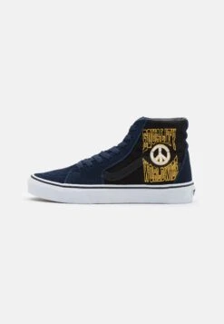 Vans SK8-HI UNISEX - High-top Trainers - Dress Blues/black