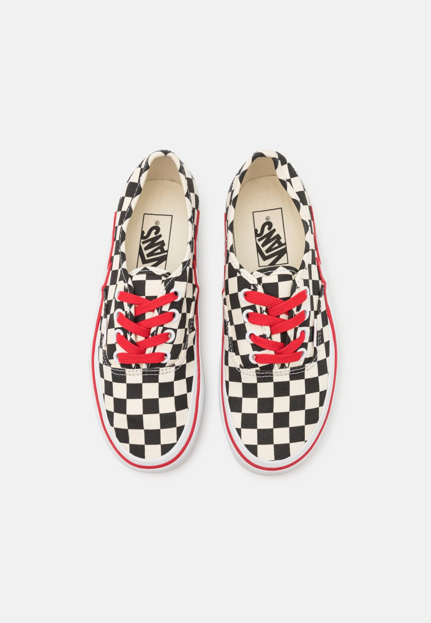Vans Authentic Bolt Unisex - Trainers - Black/White/Red 6 Vans Authentic Bolt Unisex - Trainers - Black/White/Red - Image 4