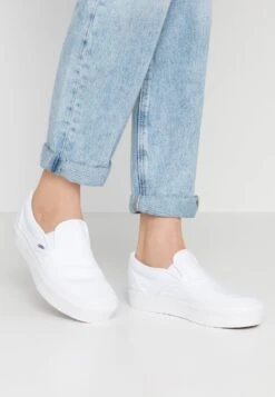 Vans Ua Classic Slip-On Platform - Trainers - True White