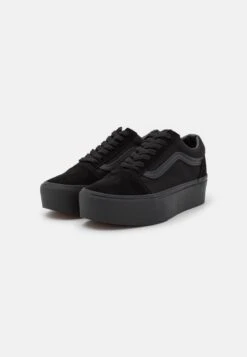 Vans Ua Old Skool Stackform - Trainers - Black -Vans Shop UK b3befe6ca1094fe9b4f5788142e66cad