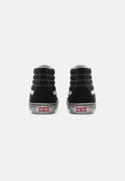 Vans Sk-Hi - High-Top Trainers - Stressed Black/White -Vans Shop UK b88692a35b584c1786ceb3095167fe71