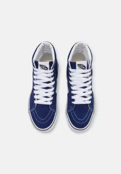 Vans Sk8 Hi Unisex - High-Top Trainers - Color Theory Beacon Blue -Vans Shop UK ba1786ddee174f88bfdb5e1dc345c6dd