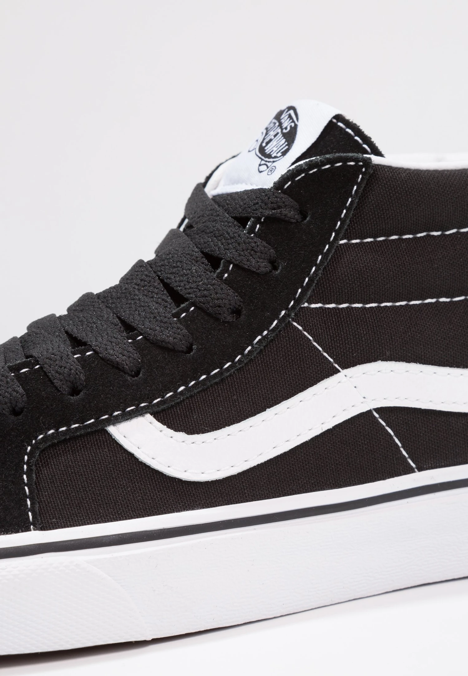 Vans Ua Sk8-Mid Reissue - High-Top Trainers - Black/True White 10 Vans Ua Sk8-Mid Reissue - High-Top Trainers - Black/True White - Image 8