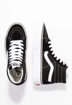 Vans Ua Sk8-Hi Platform 2.0 - High-Top Trainers - Black/True White -Vans Shop UK c00e23d25e5c4036901b2a1a687f349e