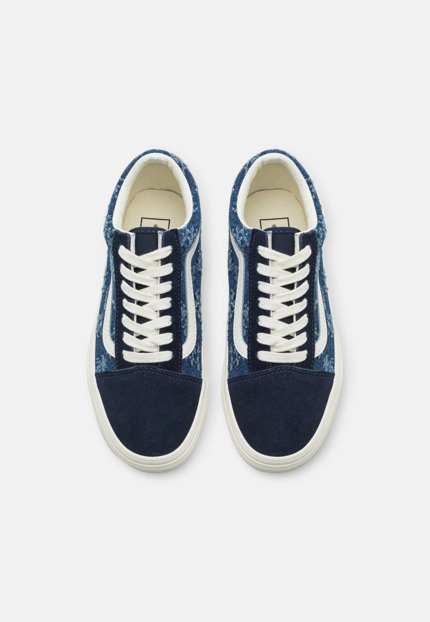 Vans Old Skool Unisex - Trainers - Navy/Dark Denim 6 Vans Old Skool Unisex - Trainers - Navy/Dark Denim - Image 4