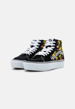Vans Sk8 Platform 2.0 - High-Top Trainers - Black/Multi-Coloured -Vans Shop UK c71e3691b21f48a9bc4abde1d2eeb3ef