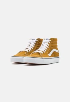 Vans Sk-Hi - High-Top Trainers - Color Theory Golden Brown -Vans Shop UK c978e639479d448f8cc6480e2124a184