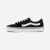 Vans Sk8 Low Unisex - Trainers - Black/True White -Vans Shop UK c9ecd97733ca4263a1d021fb78a6a3f8