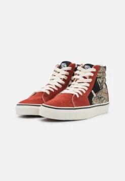 Vans Sk8 Hi Unisex - High-Top Trainers - Chili Oil -Vans Shop UK cb30680da42442da9c9912b5c2fb5516