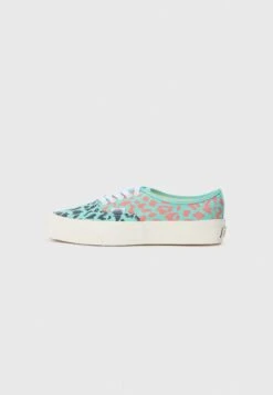 Vans LX AUTHENTIC HARRIS TWEED UNISEX - Trainers - Cheetah Pool Blue/multi-coloured