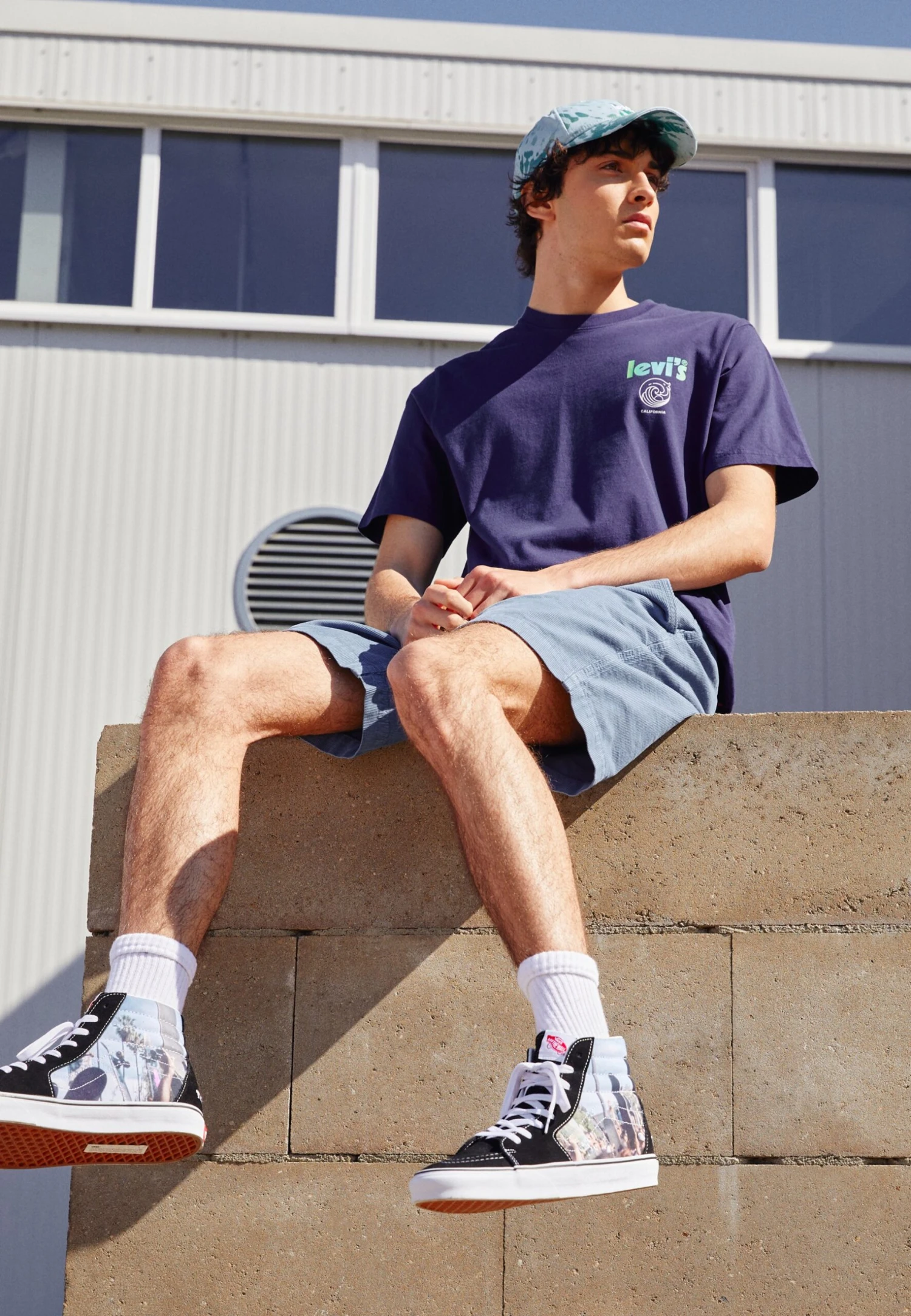 Vans Sk8-Hi Unisex - High-Top Trainers - Frances Stark/Black 5 Vans Sk8-Hi Unisex - High-Top Trainers - Frances Stark/Black - Image 3