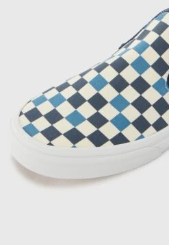 Vans CLASSIC UNISEX - Slip-ons - Check Navy -Vans Shop UK d2348a069fbd4074a379d74647af5077