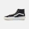 Vans Sk8 Reconstruct Unisex - High-Top Trainers - Black/True White -Vans Shop UK d2f60b355df1401fa3b5ddd20576e4cd