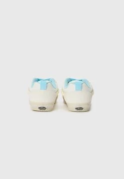Vans KNU SKOOL UNISEX - Trainers - Glow White/blue -Vans Shop UK d722cb1721364839b355fcbb45f0f704