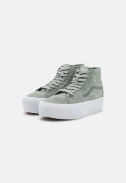 Vans Stackform - High-Top Trainers - Mono Shadow -Vans Shop UK d97d61efd0904c58851facc06ff71c20