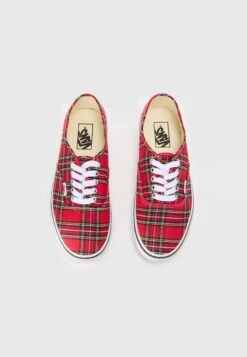 Vans AUTHENTIC UNISEX - Trainers - Red -Vans Shop UK da17cf5f65234495b10989ef7f1111aa