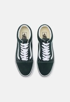 Vans OLD SKOOL UNISEX - Skate Shoes - Dark Green -Vans Shop UK dcaf74f6c8e14f619c4a3ee5417e562c