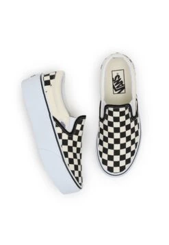 Vans Classic Stackform - Slip-Ons - Black -Vans Shop UK e33fd4b2ff6f4bf3b20a013959b099b7