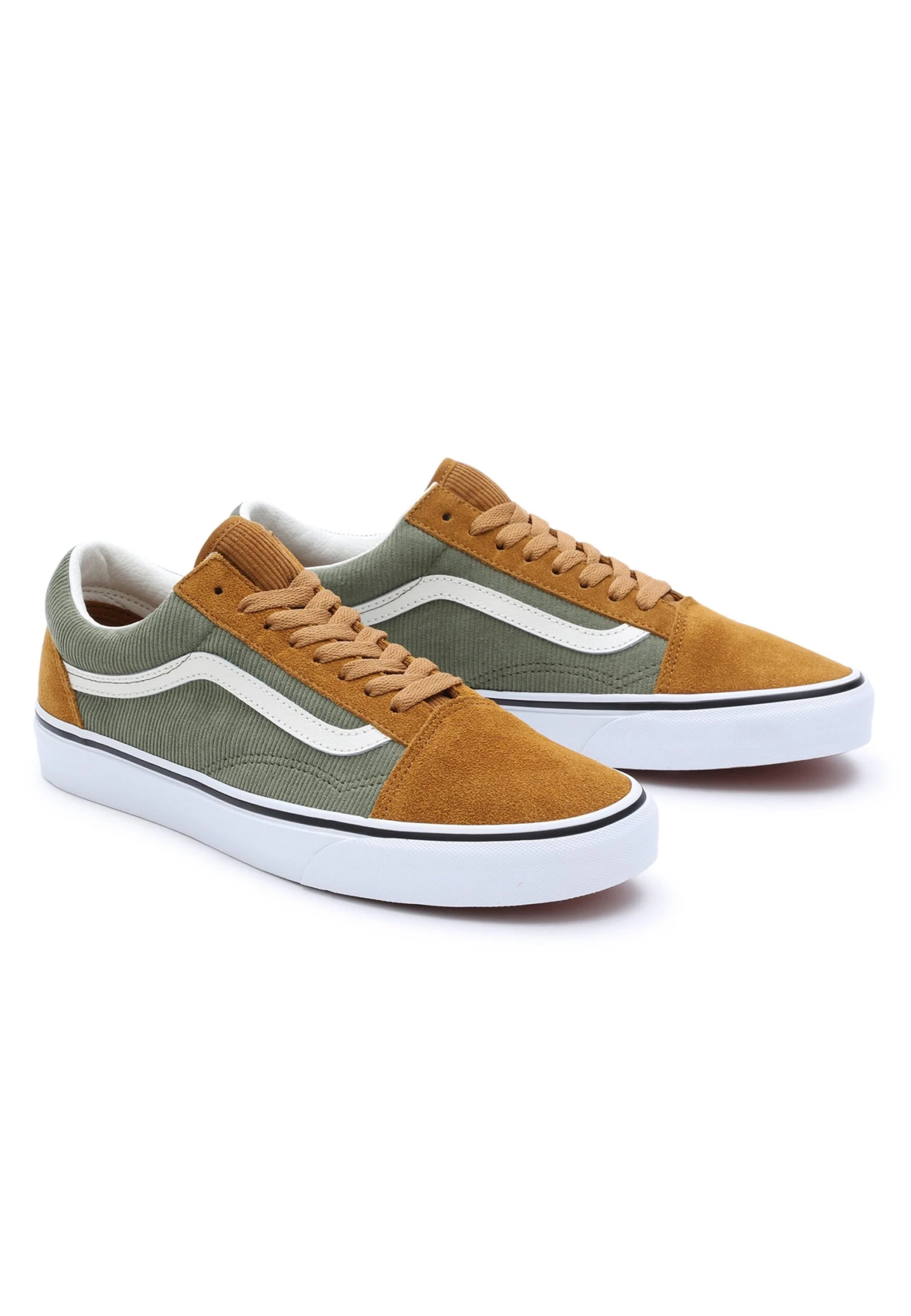 Vans Old Skool Unisex - Trainers - Green Brown 4 Vans Old Skool Unisex - Trainers - Green Brown - Image 2