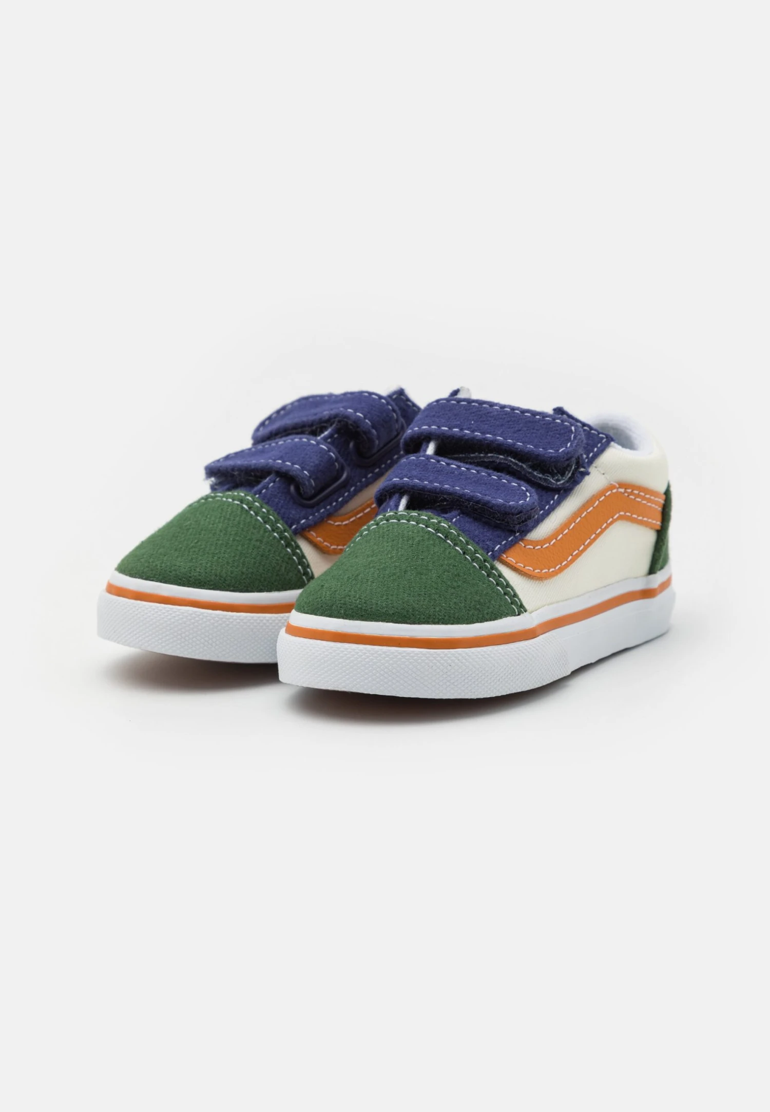 Vans Old Skool Unisex - Trainers - Multi-Coloured/True White 4 Vans Old Skool Unisex - Trainers - Multi-Coloured/True White - Image 2