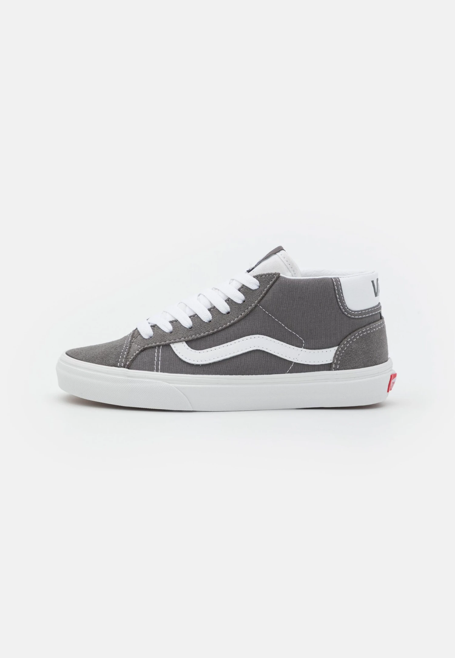 Vans Mid Skool 37 Unisex - High-Top Trainers - Pewter/True White 3 Vans Mid Skool 37 Unisex - High-Top Trainers - Pewter/True White