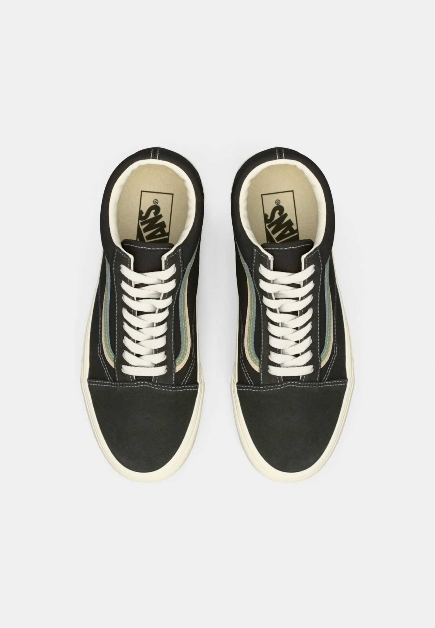 Vans OLD SKOOL UNISEX - Skate Shoes - Faded Black/neutral Olive 8 Vans OLD SKOOL UNISEX - Skate Shoes - Faded Black/neutral Olive - Image 6
