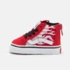 Vans Sk8-Hi Zip - High-Top Trainers - Ferocious Flame Racing Red/Black -Vans Shop UK eb9984f61f9b47f6aff2108d229daa65