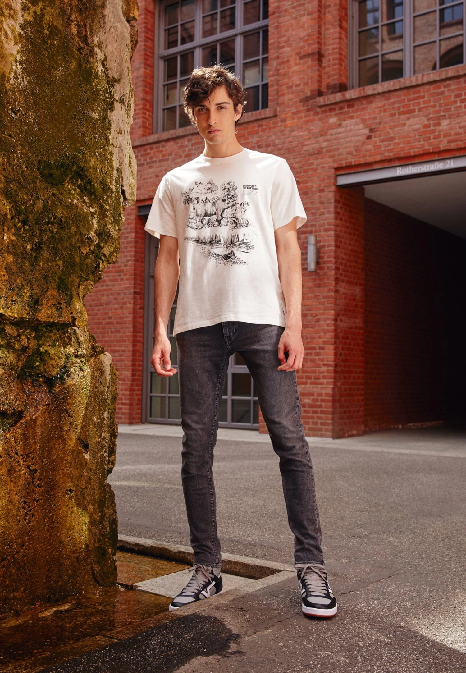 Vans Lowland Cc Unisex - High-Top Trainers - Drizzle/True White 5 Vans Lowland Cc Unisex - High-Top Trainers - Drizzle/True White - Image 3