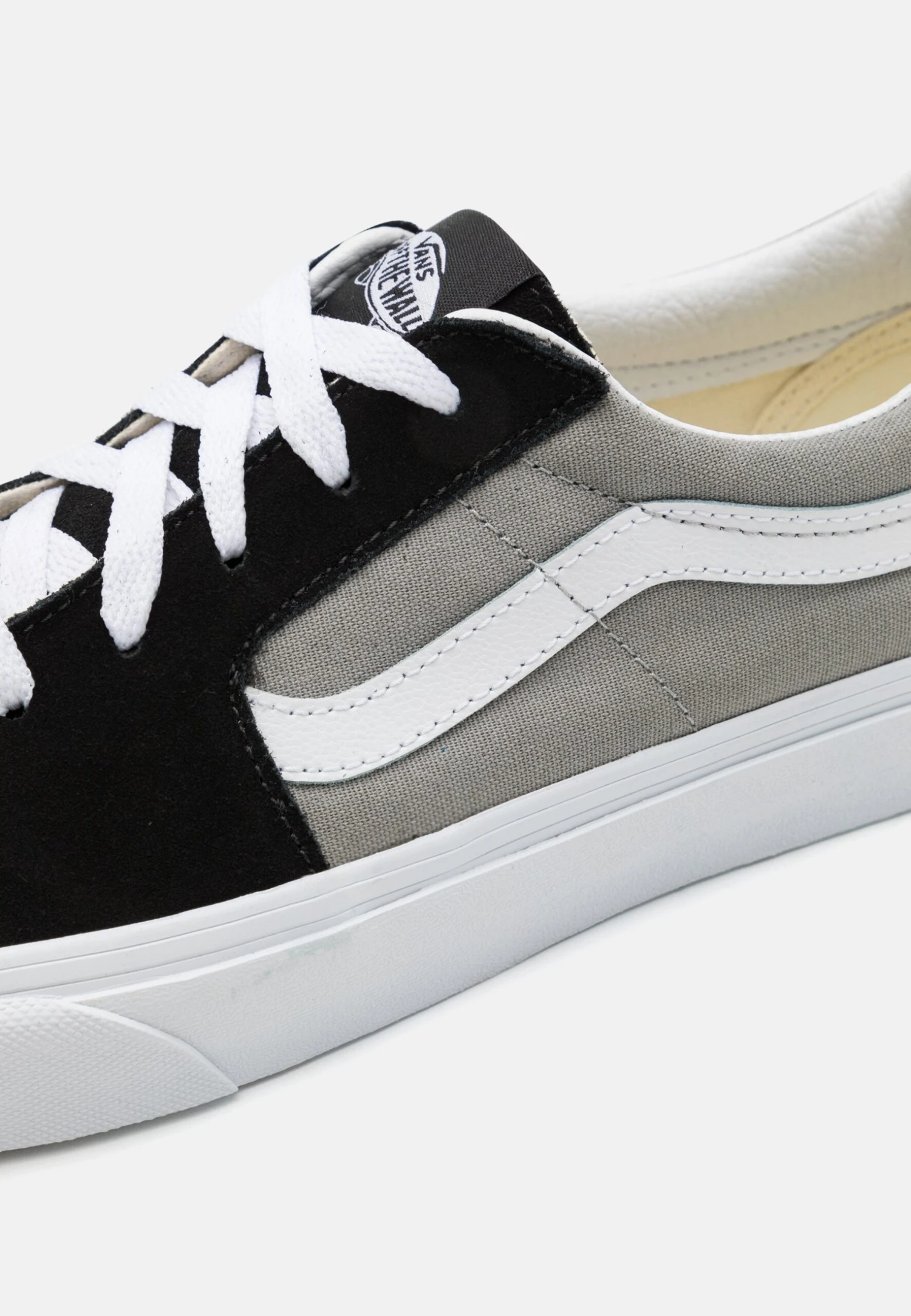 Vans Sk8-Low Unisex - Skate Shoes - Black/Drizzle 8 Vans Sk8-Low Unisex - Skate Shoes - Black/Drizzle - Image 6